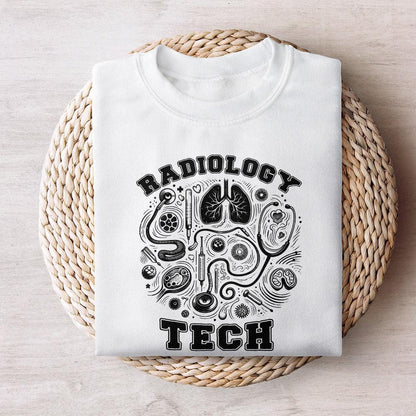Retro Radiology Tech PNG, Rad Tech Png - 300 DPI Design for T-Shirt