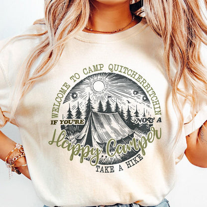 Funny Camping PNG, Sublimation Design - 300 DPI Design for T-Shirt