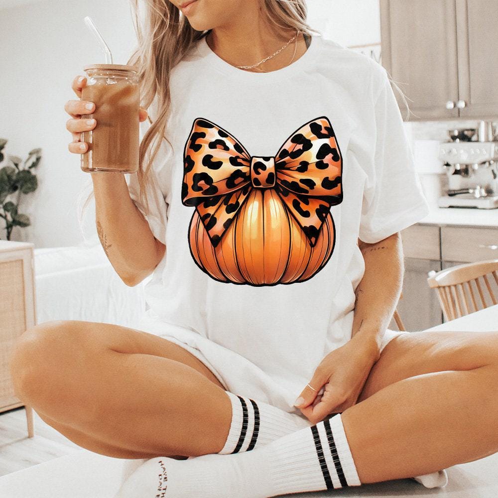 Retro Halloween Png, Coquette Stars Bow Png - 300 DPI Design for T-Shirt