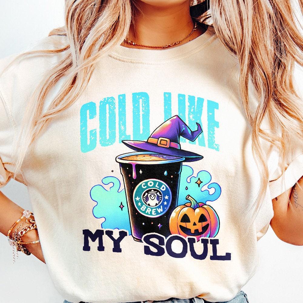 Cold Like My Soul Png, Witch Png - 300 DPI Design for T-Shirt