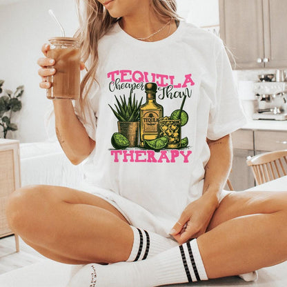 Tequila Therapy PNG, Summer Tequila Sublimation - 300 DPI Design for