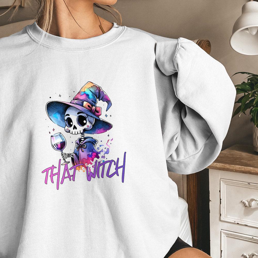That Witch PNG, Halloween Witch - 300 DPI Design for T-Shirt