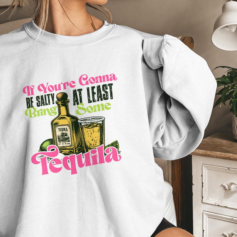 Salty Tequila Sublimation PNG, Summer Vibes Sarcastic Humor - 300 DPI