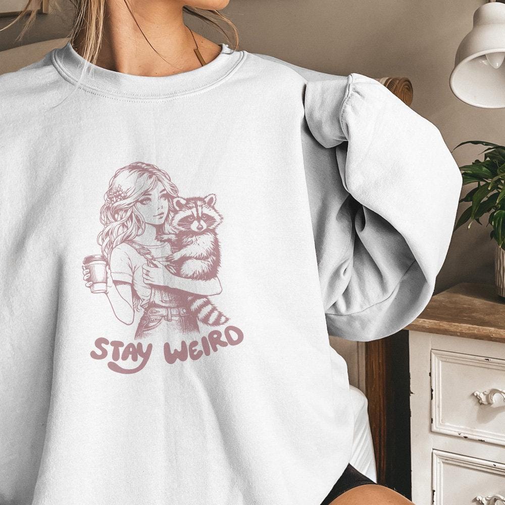 Stay Weird Png, Mental Health Funny - 300 DPI Design for T-Shirt