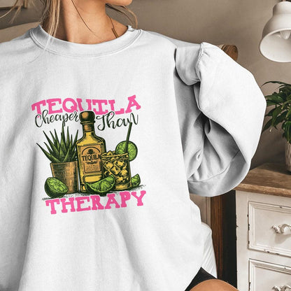 Tequila Therapy PNG, Summer Tequila Sublimation - 300 DPI Design for