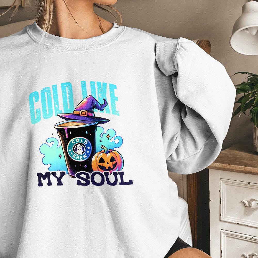 Cold Like My Soul Png, Witch Png - 300 DPI Design for T-Shirt