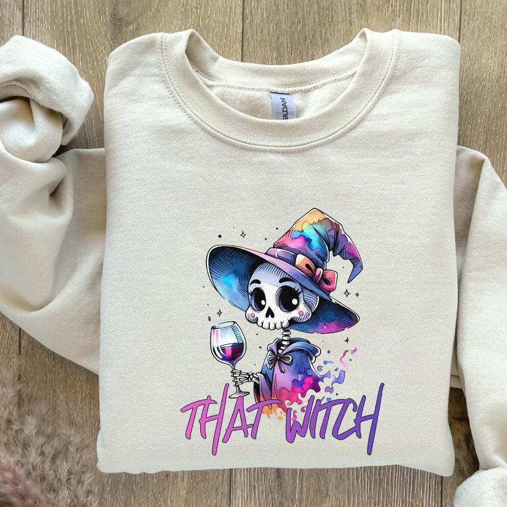 That Witch PNG, Halloween Witch - 300 DPI Design for T-Shirt