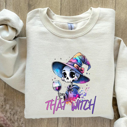 That Witch PNG, Halloween Witch - 300 DPI Design for T-Shirt