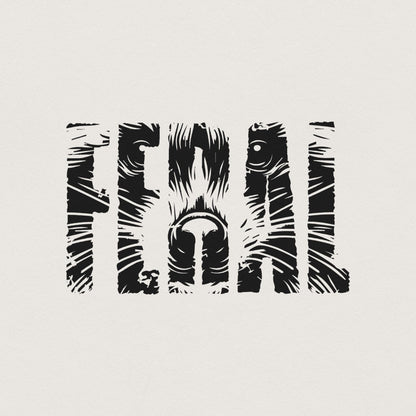 Feral Raccoon PNG, Funny Animal Digital Download - 300 DPI Design for