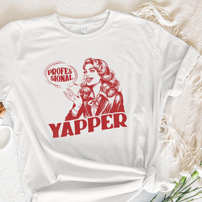Professional Yapper PNG, Retro Sublimation Design - 300 DPI Design for