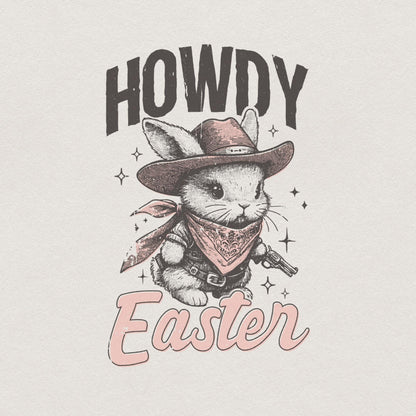 Howdy Easter PNG, Digital Download - 300 DPI Design for T-Shirt