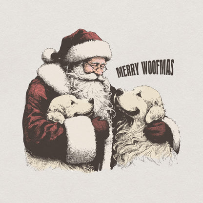 Merry Woofmas PNG, Dog Mama PNG - 300 DPI Design for T-Shirt