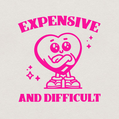 Expensive and Difficult Png Alt 2, Digital Design - 300 DPI Design for