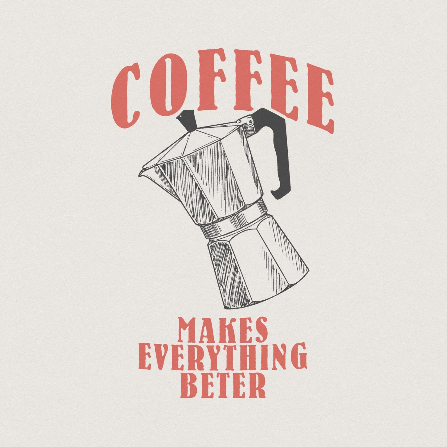 Funny Coffee PNG, Coffee Lover PNG - 300 DPI Design for T-Shirt